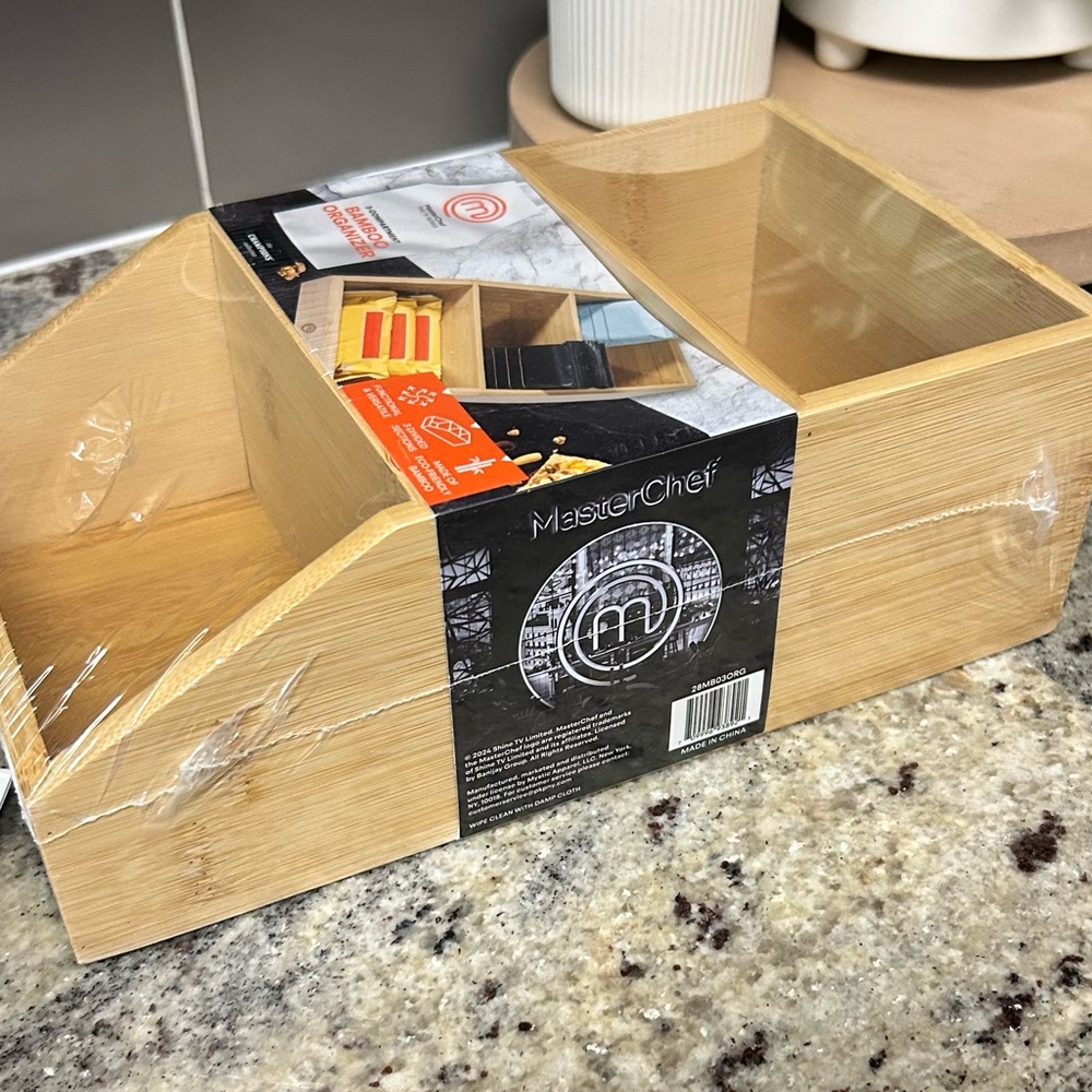 Master chef bamboo organizer stand